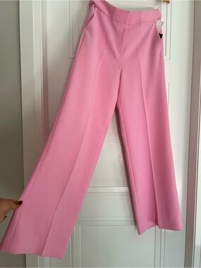 Straight wide leg pants